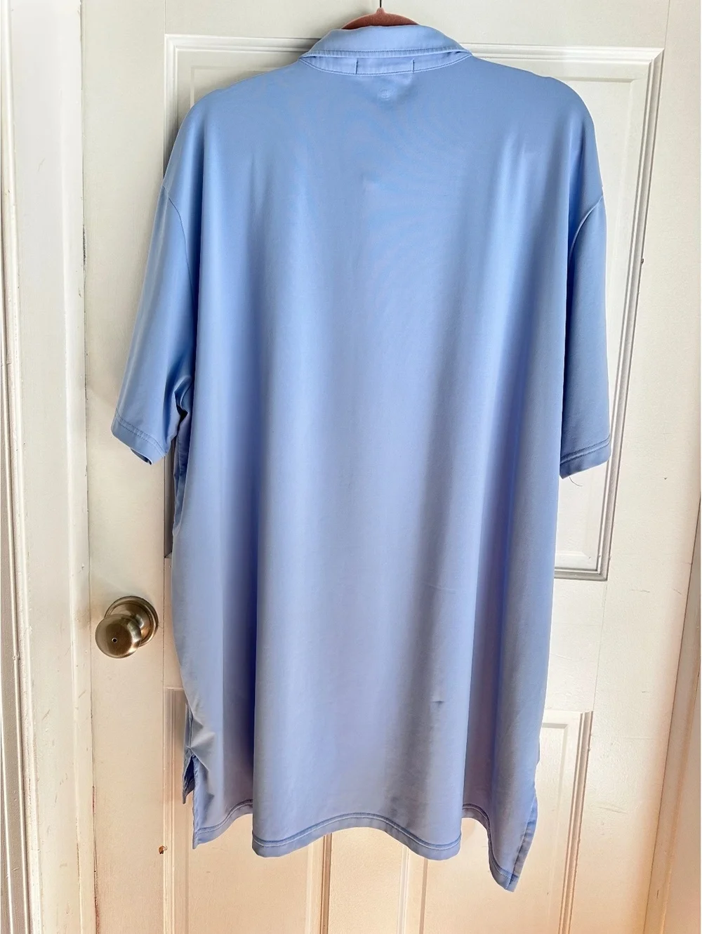 Light blue RLX Ralph Lauren Performance Golf Polo Shirt Size XXL